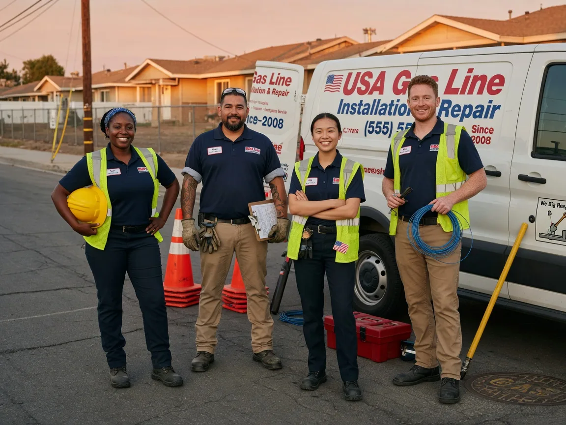 Gas Line Installation company in Mcadoo, TX